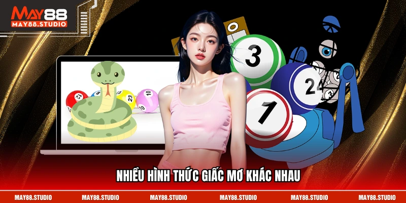 Nhiều hình thức giấc mơ khác nhau